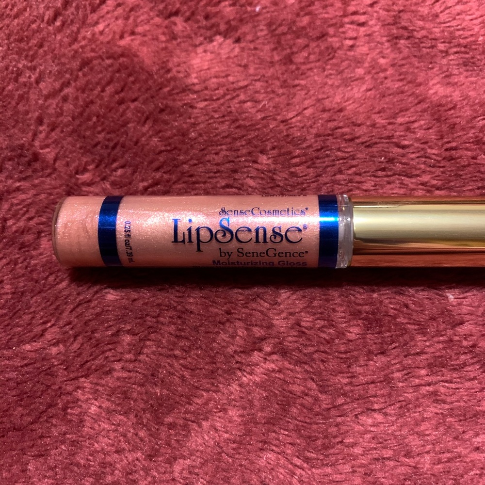 New And Sealed LipSense Pink Sand Gloss Full Size
